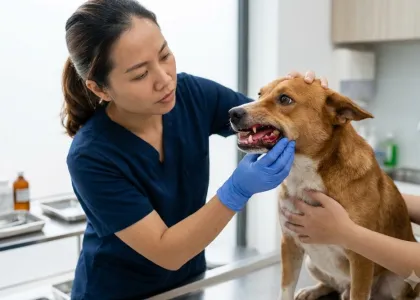 Chó Bị Sưng Nướu Hoặc Chảy Máu Chân Răng Có Đáng Lo Không?