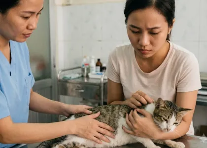 Chó mèo bỏ ăn bao lâu thì chủ nuôi nên đưa đi khám?