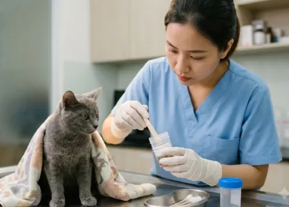 Phân mèo có mùi quá nặng có phải dấu hiệu đường ruột có vấn đề?